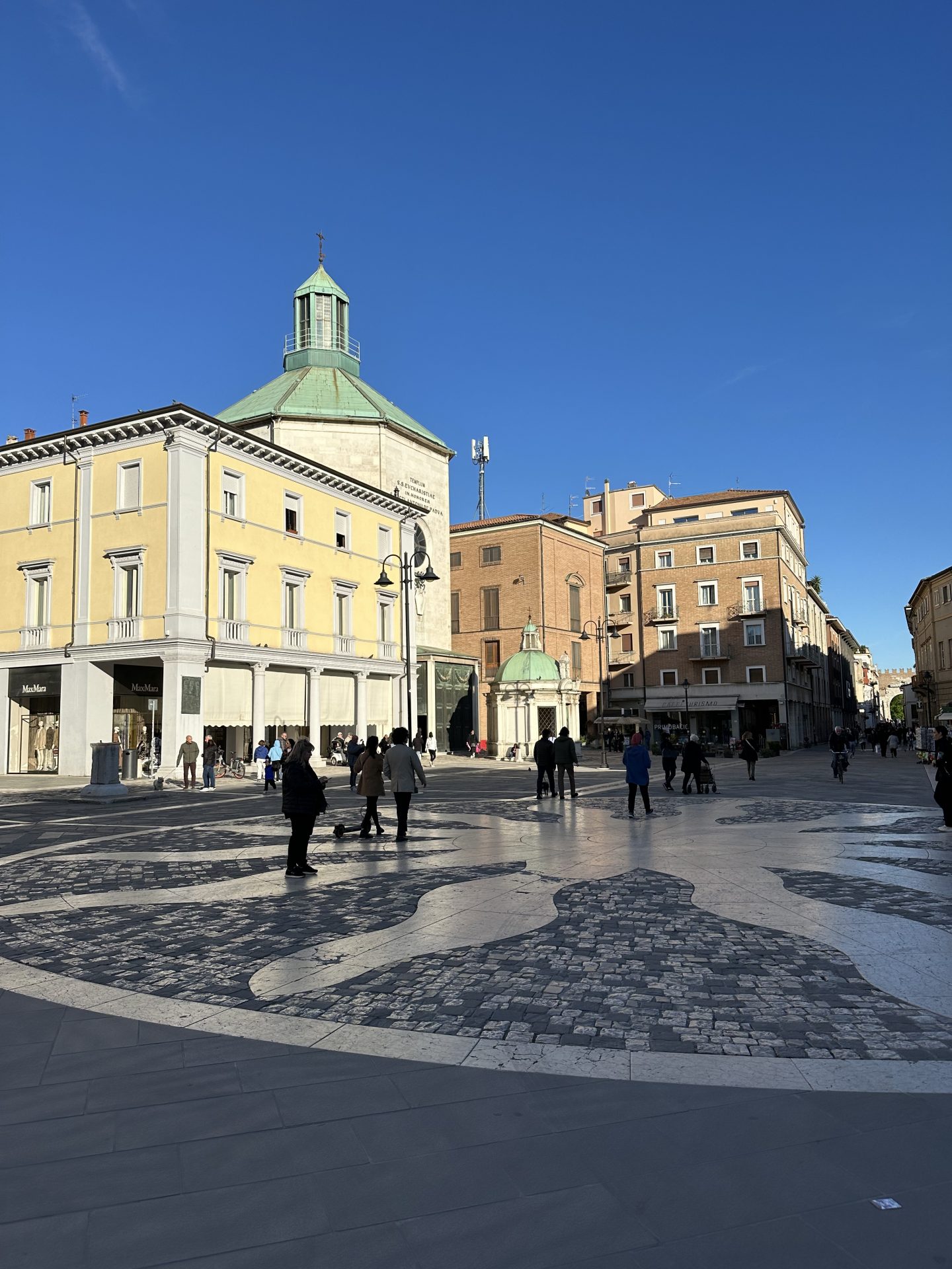 Center mesta Rimini, Italija